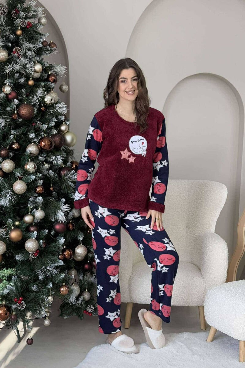 SWEET DREAM WOMEN PYJAMAS BURGUNDY/VISHNJE - 1