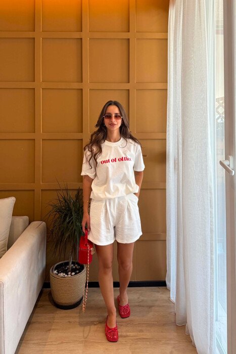 T-SHIRT PER FEMRA NE NGJYRE TE BARDHE - 3