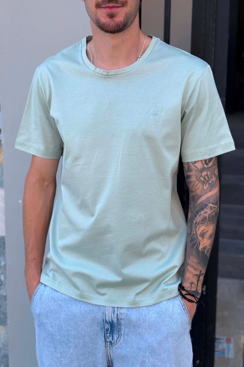 T-SHIRT I THJESHTE NJE NGJYRESH PER MESHKUJ NE NGJYRE MENTE - 3
