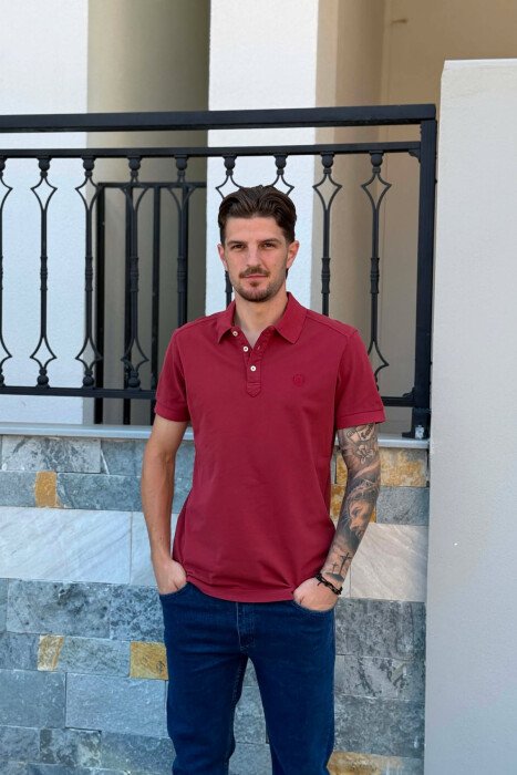 T-SHIRT I THJESHTE NJE NGJYRESH PER MESHKUJ NE NGJYRE TULLE - KLAUDIO FASHION