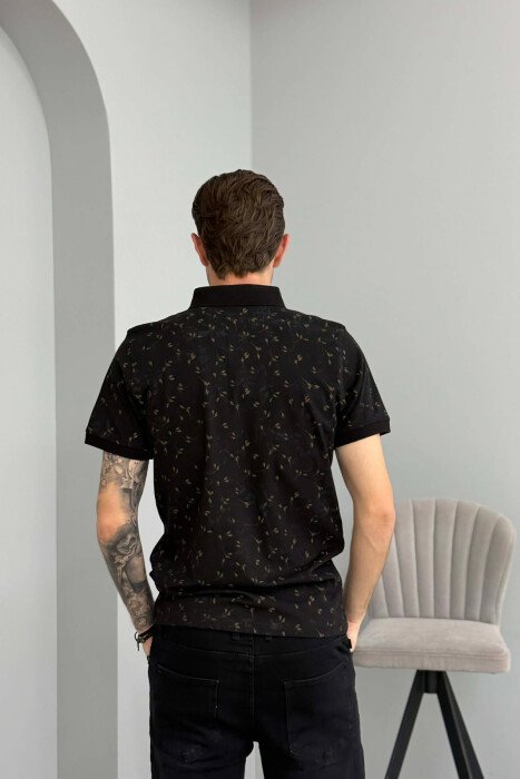 T-SHIRT ME DIZJAN DHE JAKE POLO PER MESHKUJ NE NGJYRE TE ZEZE - 2