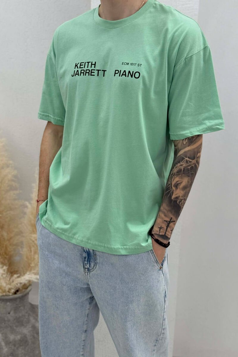 T-SHIRT ME IMAZH PARA & PAS PER MSHKUJ NE NGJYRE MENTE - 3