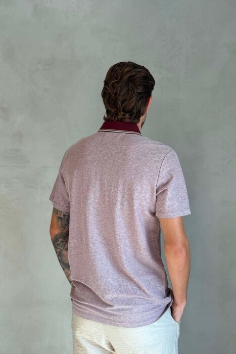 T-SHIRT ME ZINXHIR NE JAKE PER MESHKUJ NE NGJYRE UTHULL - 4