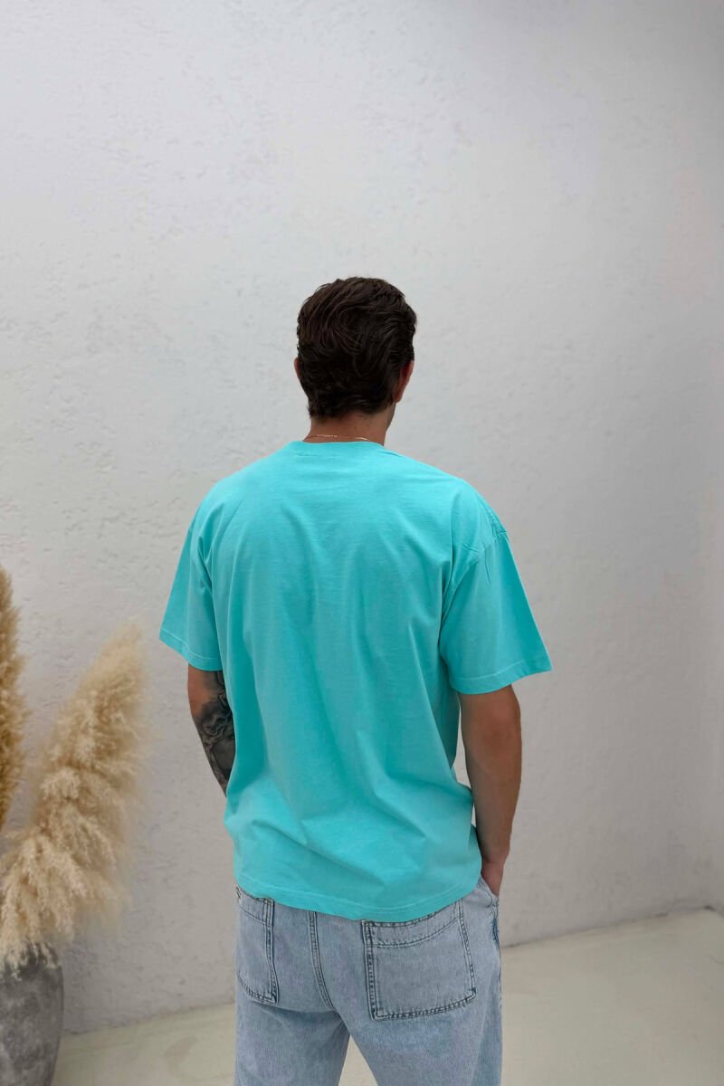T-SHIRT NJE NGJYRESH ME IMAZH PARA PER MESHKUJ NE NGJYRE MENTE - 4