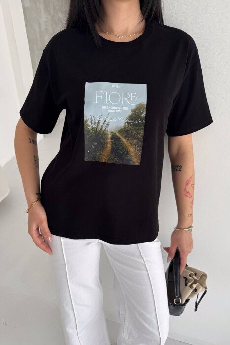 T-SHIRT PER FEMRA NE NGJYRE TE ZEZE - 2
