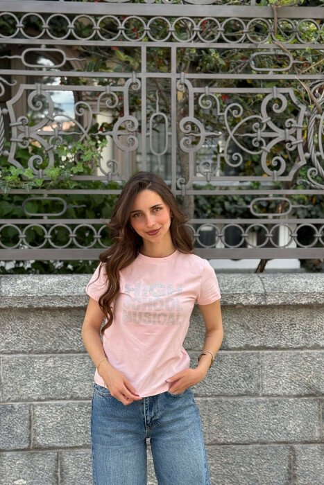 T-SHIRT PER FEMRA NE NGJYRE PUDER - 1