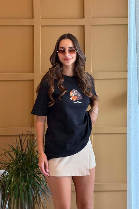 T-SHIRT PER FEMRA NE NGJYRE TE ZEZE - KLAUDIO FASHION
