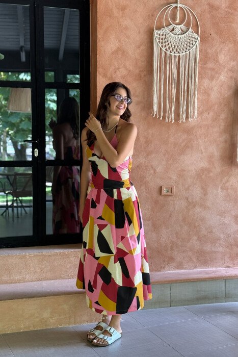 TANK TOP+SKIRT DIFFERENT DESIGN WOMEN SET MULTIPLE/SHNGJ - 7