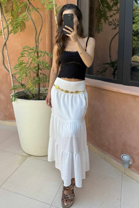 THIN STRAPS LACE ONE COLOR WOMEN TANK TOP BLACK/ E ZEZE - 1