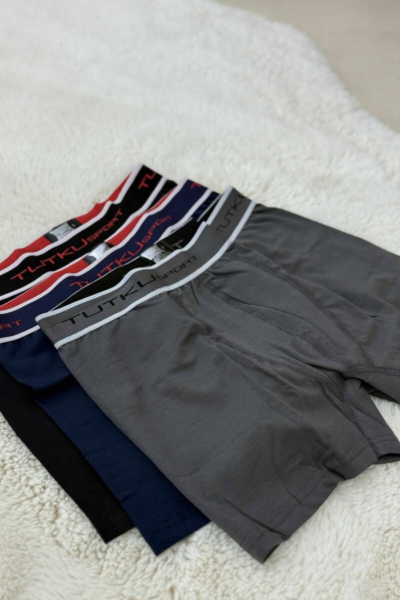 THREE PIECES SIMPLE ELASTAN MEN BOXES MULTIPLE/SHNGJ - 4