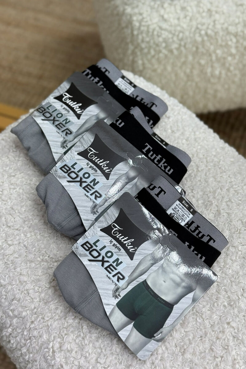 THREE PIECES SIMPLE MEN BOXES GREY/GRI - 1