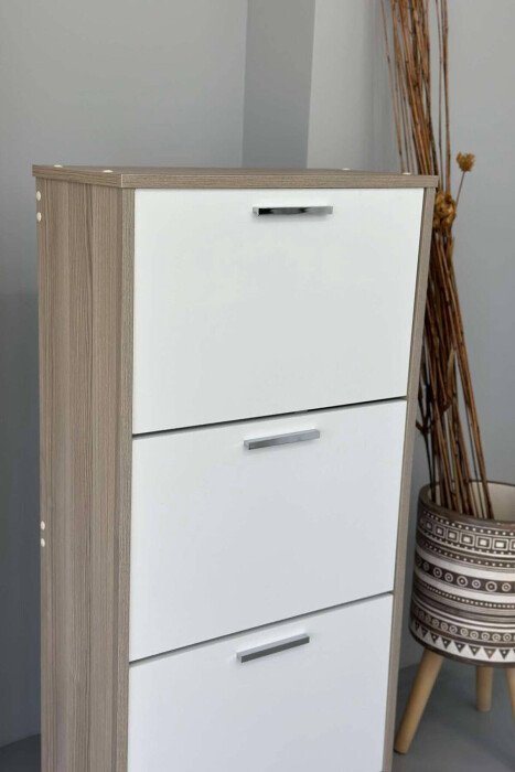 THREE TIER SHOE SHELF BEIGE/BEZHE - 6