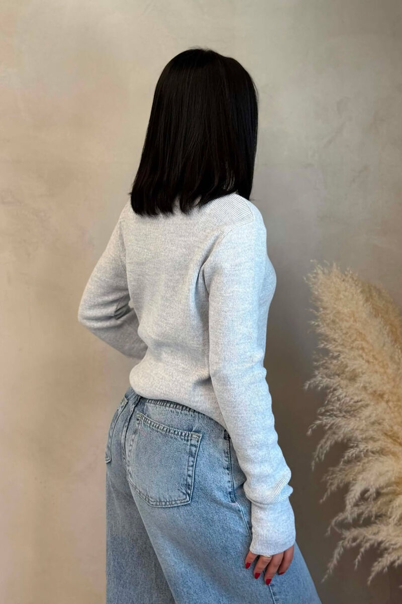 TRIKO ME JAKE GOLF PER FEMRA NE NGJYRE BABY BLU - 4