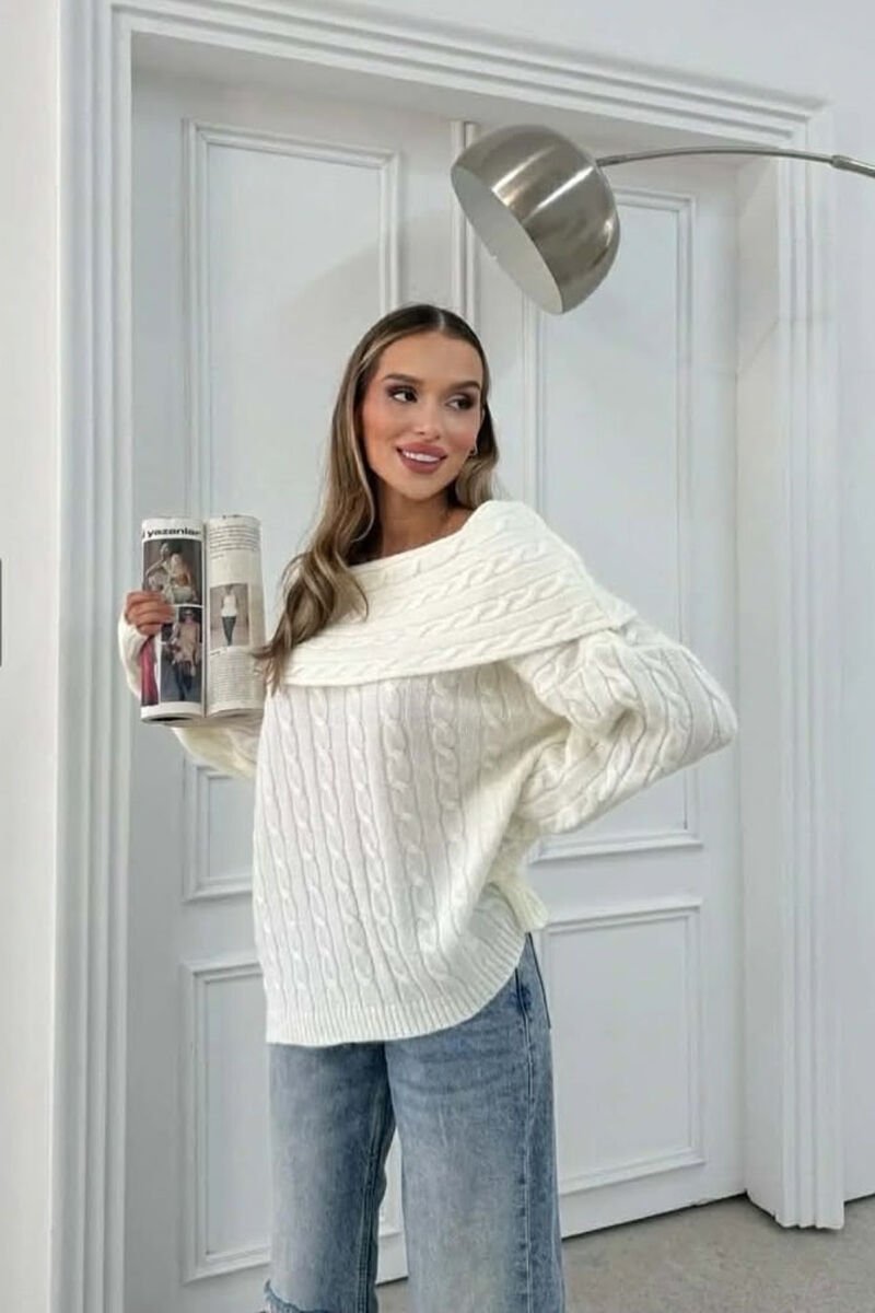 TRIKO ME SUPE JASHTE PER FEMRA NE NGJYRE TE BARDHE - 6