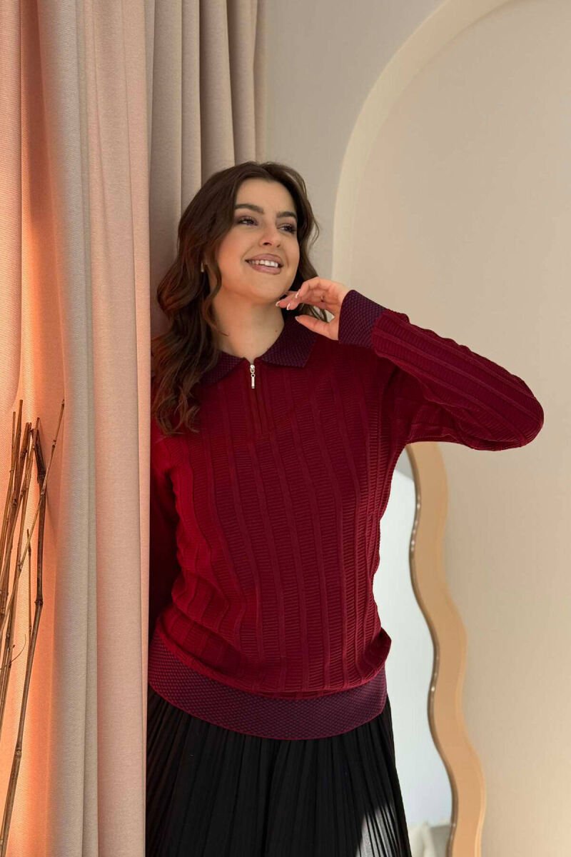 TRIKO PËR FEMRA NË NGJYRËN VISHNJË - 2