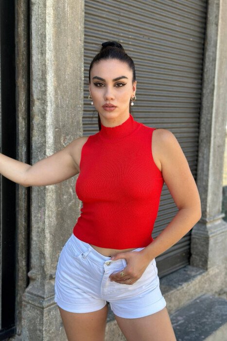 TURTTLE WOMEN TANK TOPS RED/E KUQE - 3
