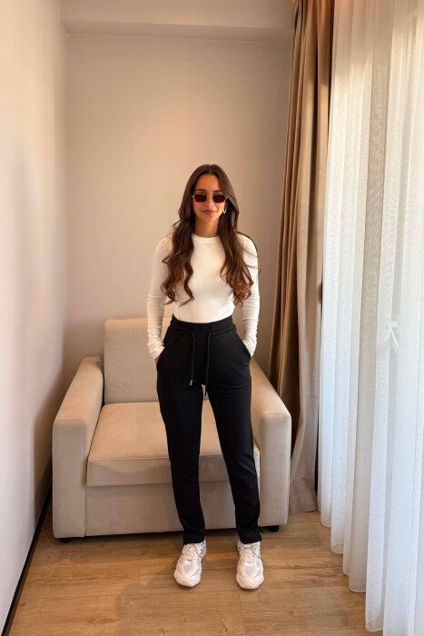 TUTA NJE NGJYRESHE ME BEL ELASTIK PER FEMRA NE NGJYRE TE ZEZE - KLAUDIO FASHION