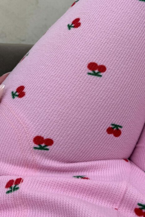 TUTA NJE NGJYRESHE ME DIZJAN ME QERSHI PER FEMRA NE NGJYRE ROZE - 5