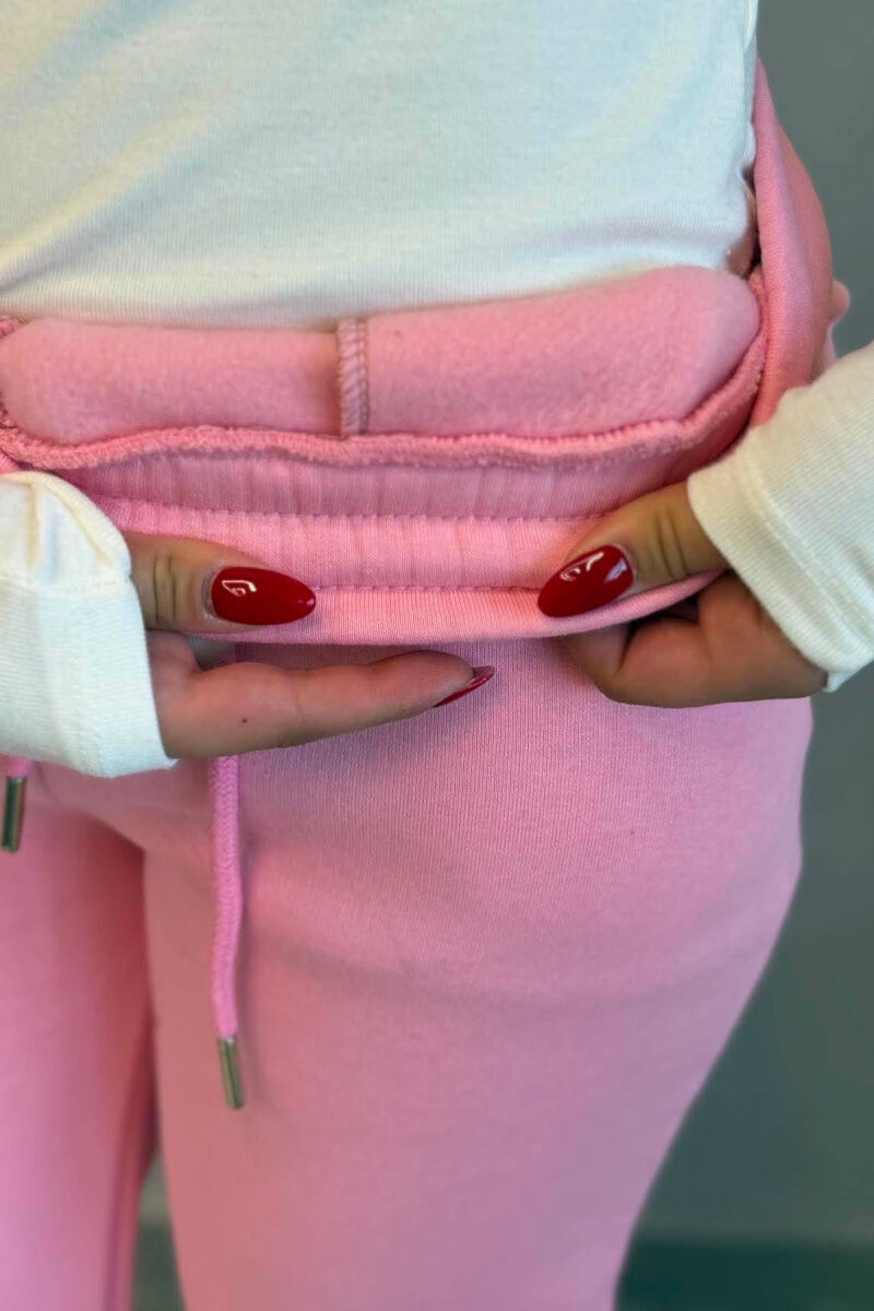 TUTA NJE NGJYRESHE ME PUSH PER FEMRA NE NGJYRE BABY PINK - 5