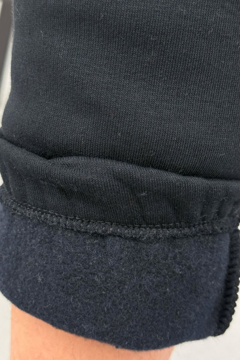 TUTA NJË NGJYRËSHE ME PUSH PËR FEMRA NË NGJYRË BLU MESNATE - 6