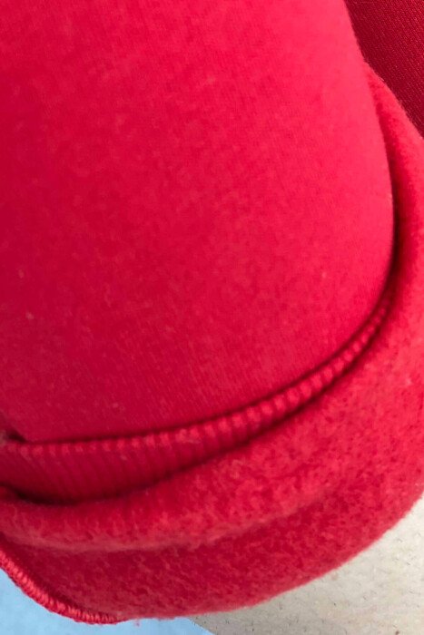 TUTA NJË NGJYRËSHE TË THJESHTA PËR FEMRA NË NGJYRËN E KUQE - 4