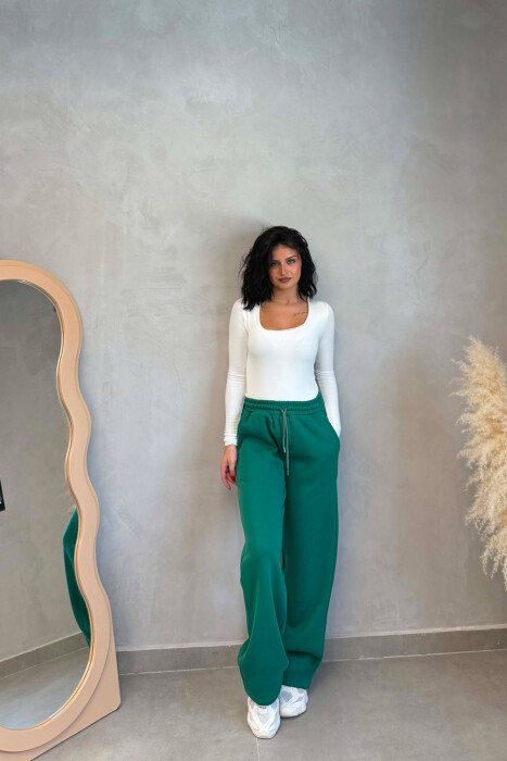 TUTA ME PUSH PER FEMRA NE NGJYRE JESHILE - KLAUDIO FASHION