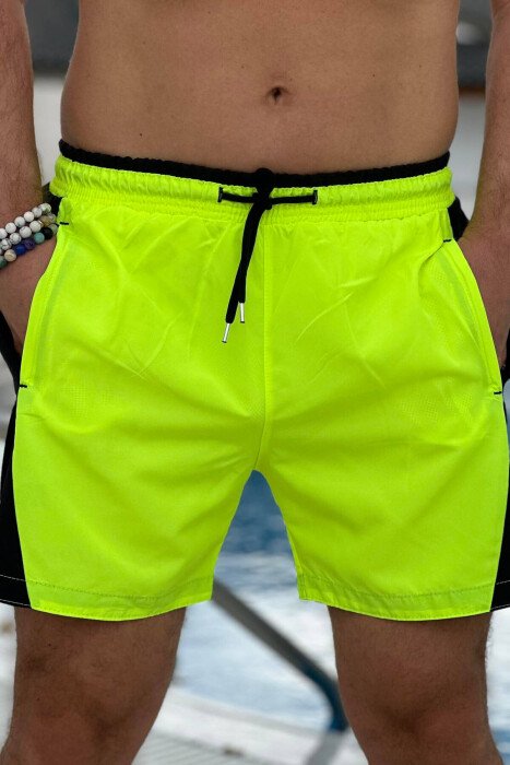TWO COLORS MAN SWIMWEAR NEON+BLACK/NEZE 