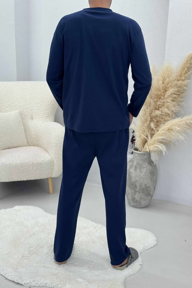 TWO COLORS MEN PYJAMAS BLUE/BLU - 3