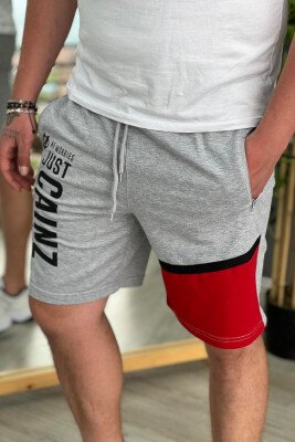 TWO COLORS SHORTS MEN GREY/GRI - 3