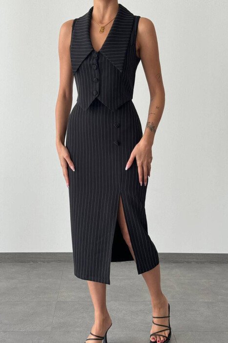 TWO PICES WOMAN SET BLACK/ E ZEZE 