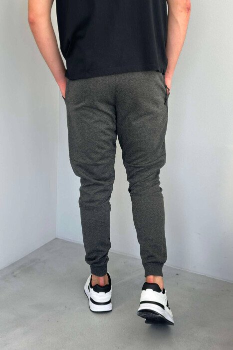 TWO POCKET MEN SWEATPANTS DARK GREY/GEE - 2
