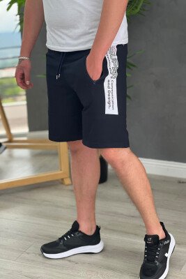 UPER SHORTS ONE COLOR MAN DARK BLUE/BEE - 4