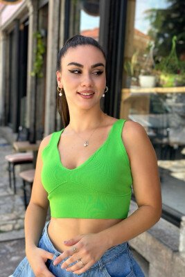 KANATJERE PËR FEMRA NË NGJYRËN JESHILE - KLAUDIO FASHION