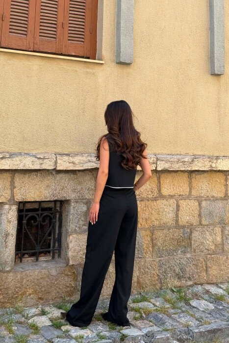 VEST+TROUSERS WOMAN SET BLACK/ E ZEZE - 4