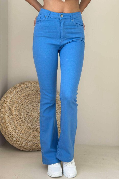 XHINSE NJË NGJYRËSHE PËR FEMRA NË NGJYRËN BLU TË ZBARDHUR - KLAUDIO FASHION