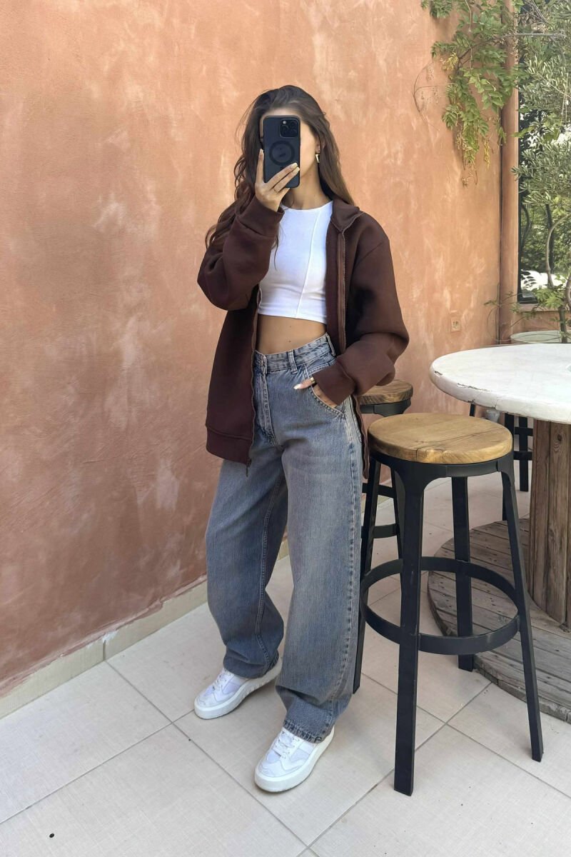 WIDE LEG WOMEN JEANS BEAUBLUE/BBL - 4