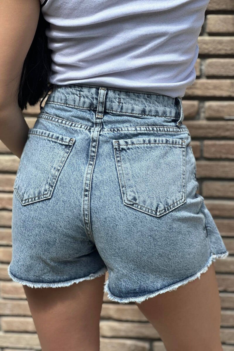 WOMAN SHORT JEANS BLUE/BLU - 3