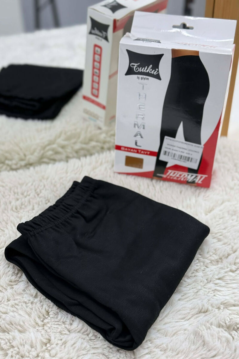 WOMAN THAERMAL LEGGINGS BLACK/ E ZEZE - 3