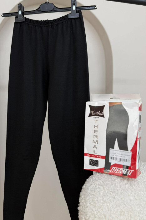 WOMAN THAERMAL LEGGINGS BLACK/ E ZEZE - 8