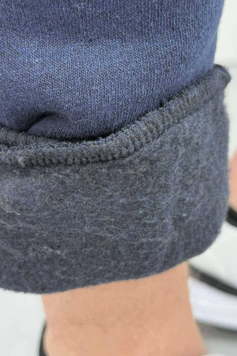 WRITTINGS MEN FLUFFY SWEATPANTS BLUE/BLU - 3