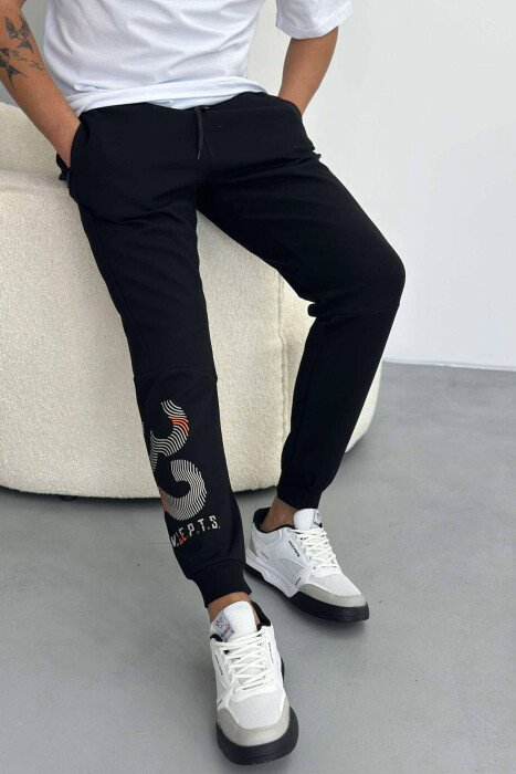 TUTA NJË NGJYRËSHE PËR MESHKUJ NË NGJYRË TË ZEZË - KLAUDIO FASHION