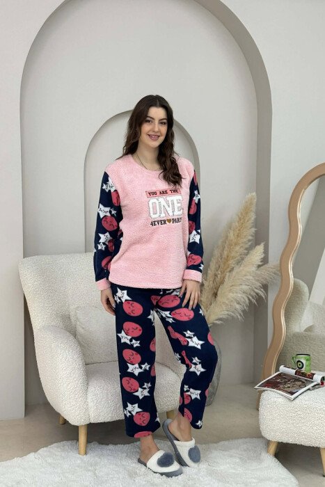 WRITTINGS STAR POLAR WOMAN PIJAMAS POWDER/PUDER - KLAUDIO FASHION