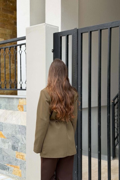 XHAKETE NJE NGJYRESHE ME LIDHESE NE BEL PER FEMRA NE NGJYRE JESHILE - 2