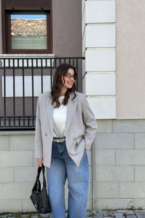 XHAKETE E THJESHTE KLASIKE PER FEMRA NE NGJYRE GRI - 2