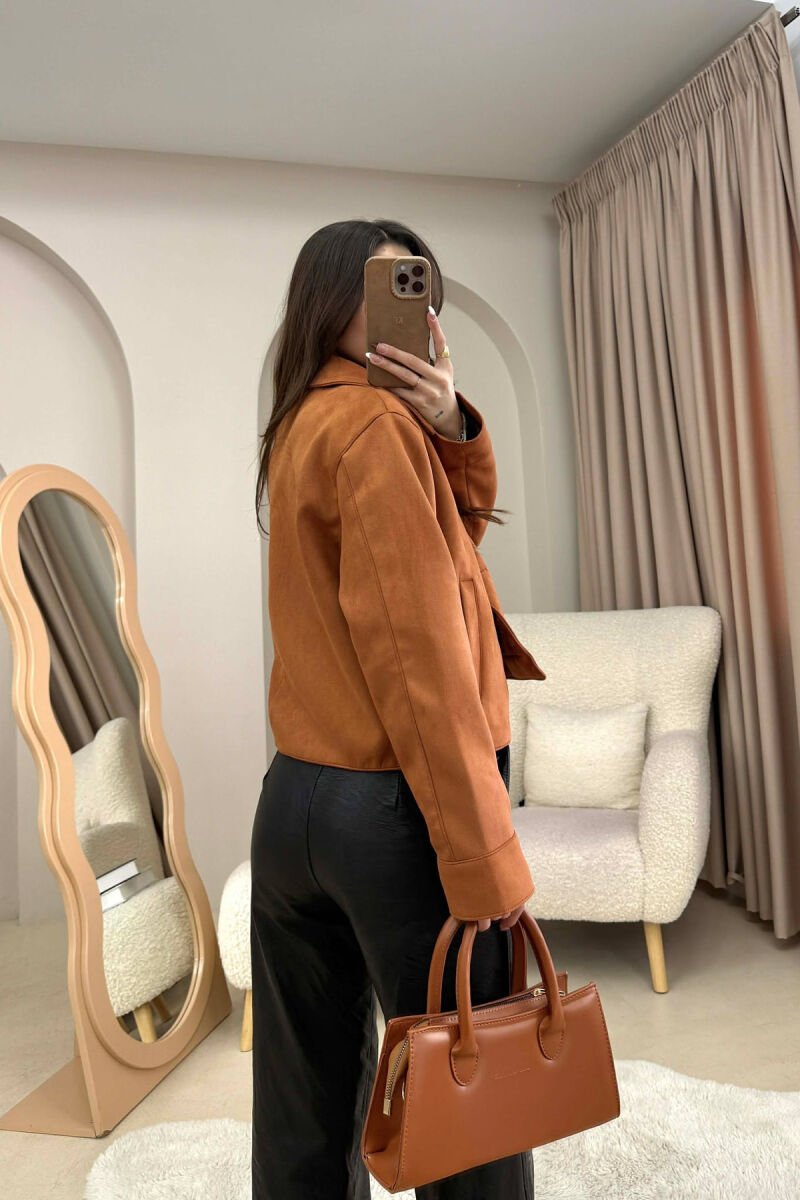 XHAKETE KAMOSHI NJE NGJYRESHE ME BUTONA PER FEMRA NE NGJYRE TULLE - 4