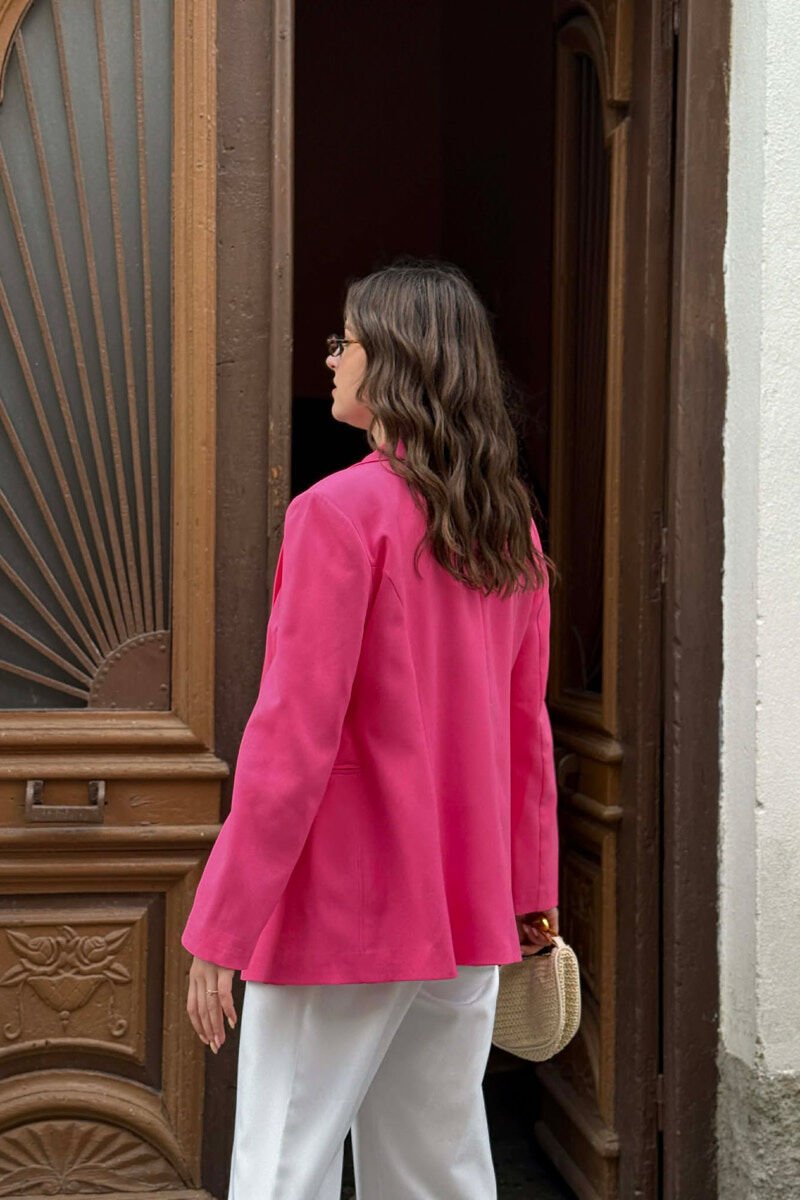 XHAKETE KLASIKE ME BUTONA GOLD PER FEMRA NE NGJYRE ROZE - 5