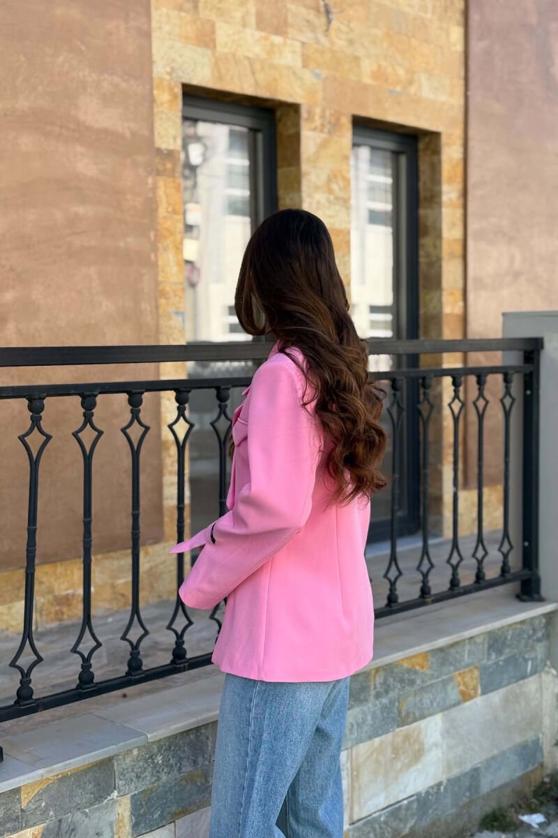 XHAKETE KLASIKE NJE NGJYRESHE PER FEMRA NE NGJYRE ROZE - 2
