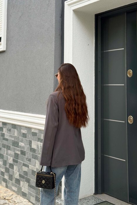 XHAKETE KLASIKE PER FEMRA NE NGJYRE GRI HEKURI - 2