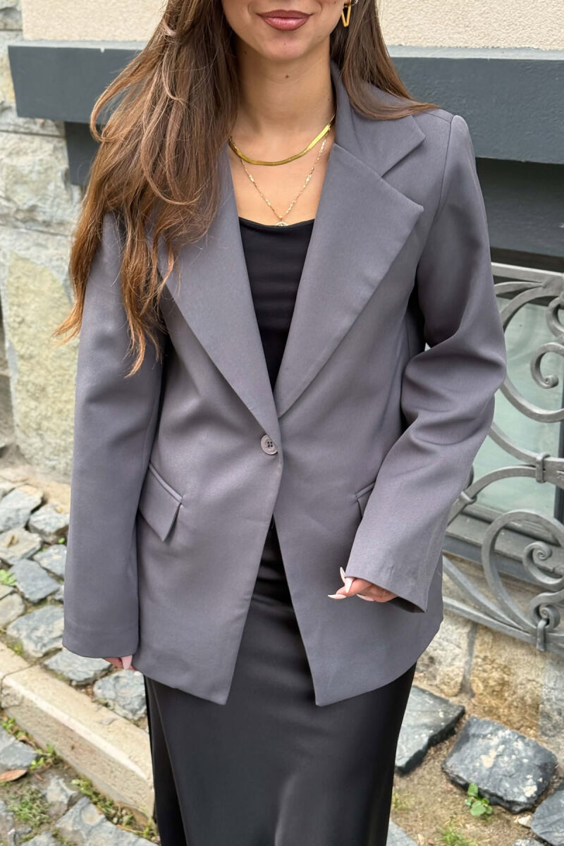 XHAKETE KLASIKE PER FEMRA NE NGJYRE GRI TE ERRET - 3