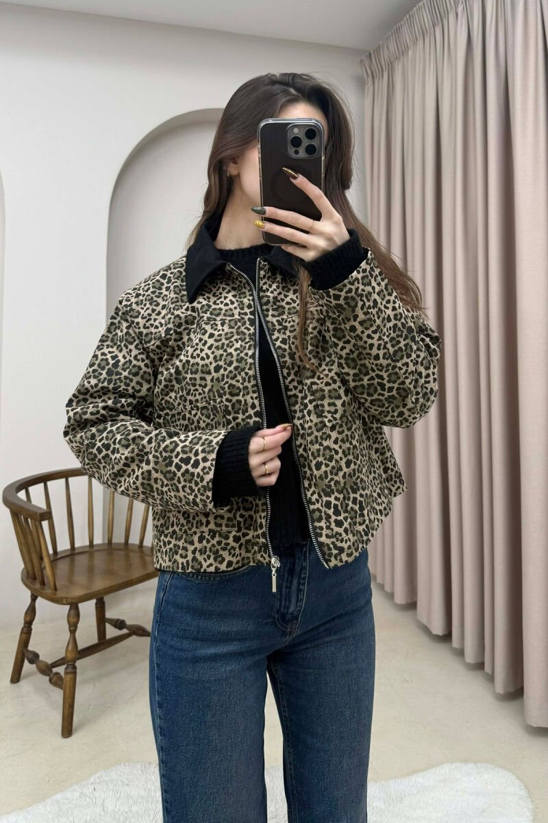 XHAKETE ME XHEPA NE PJESEN PARA PER FEMRA ME DIZANJ LEOPARD - 1